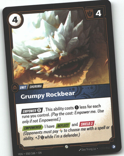 Grumpy Rockbear