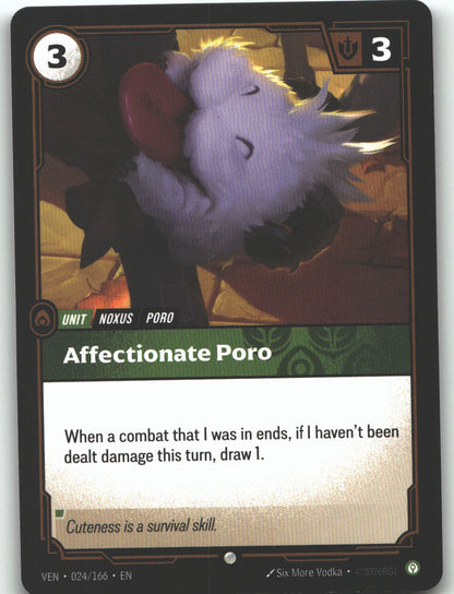 Affectionate Poro