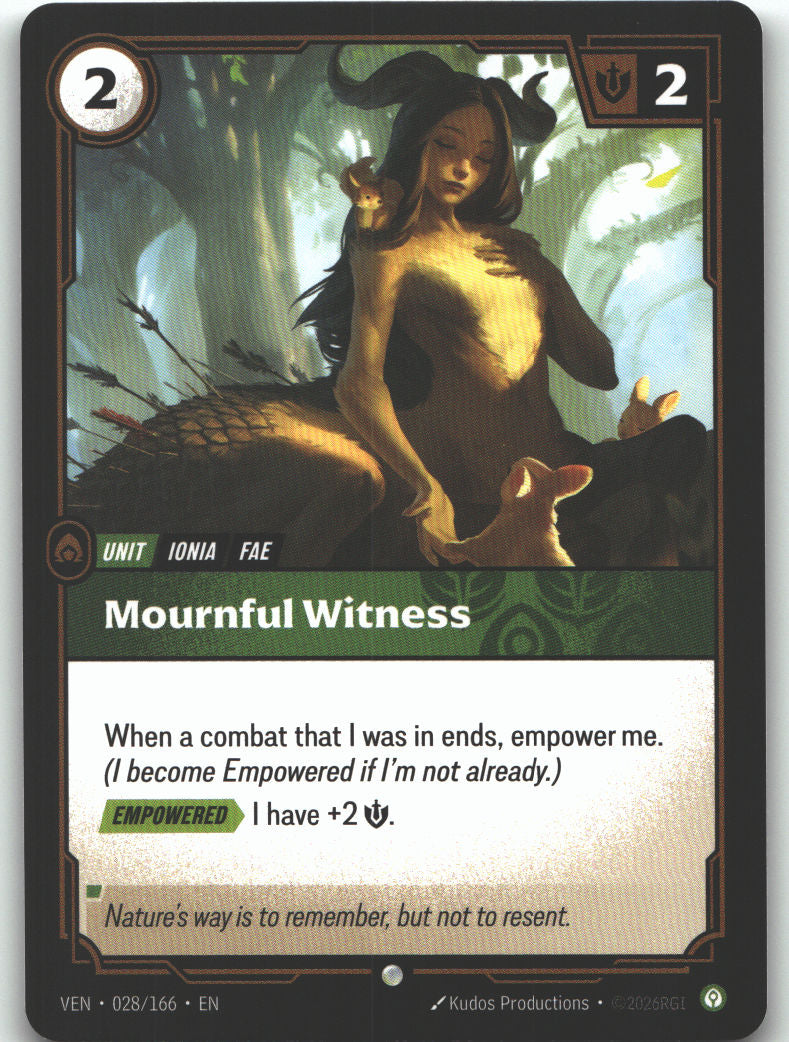 Mournful Witness
