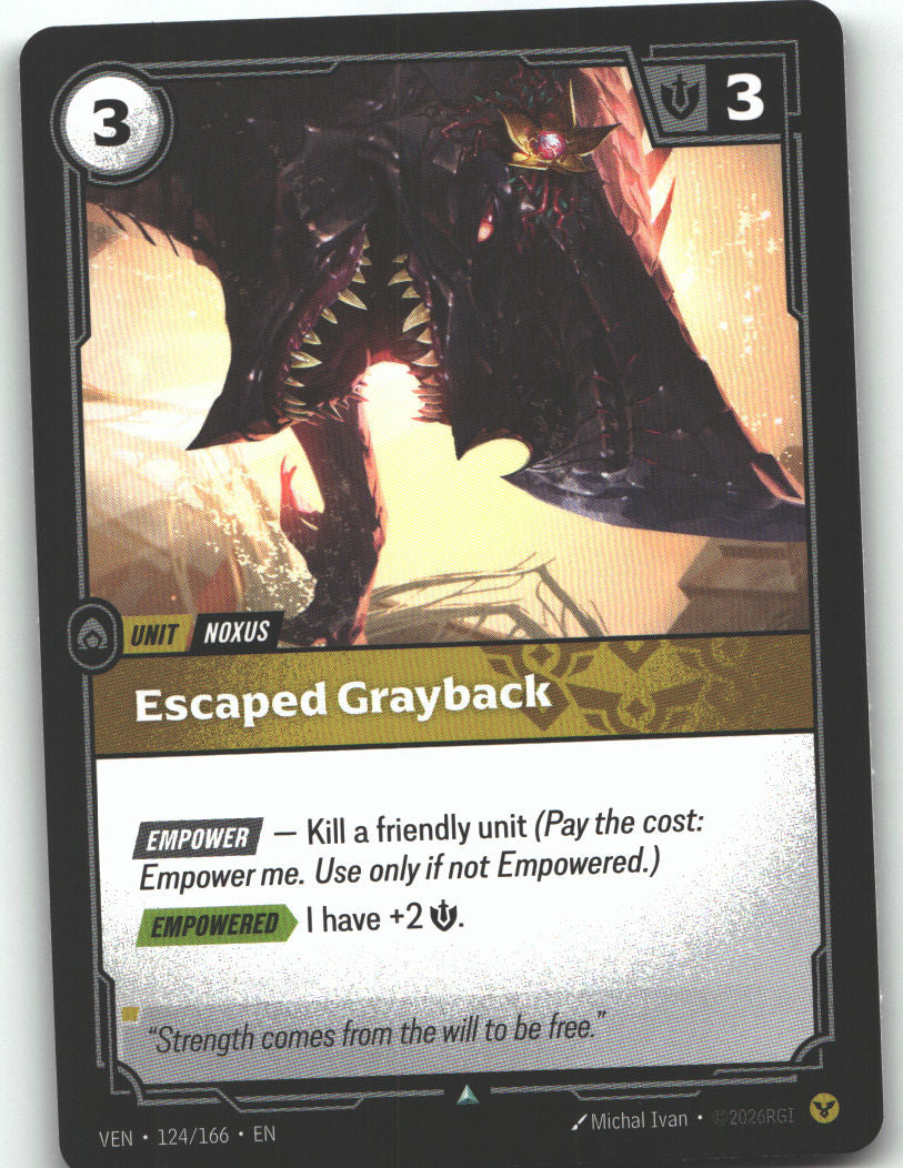 Escaped Grayback