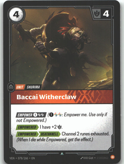 Baccai Witherclaw