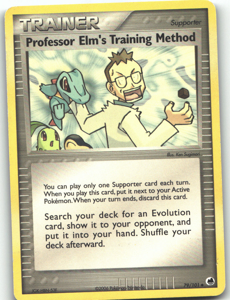 Professor Elm's Training Method