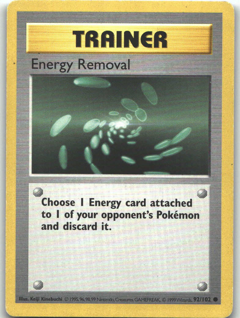 Energy Removal