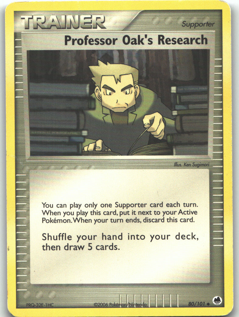 Professor Oak's Research