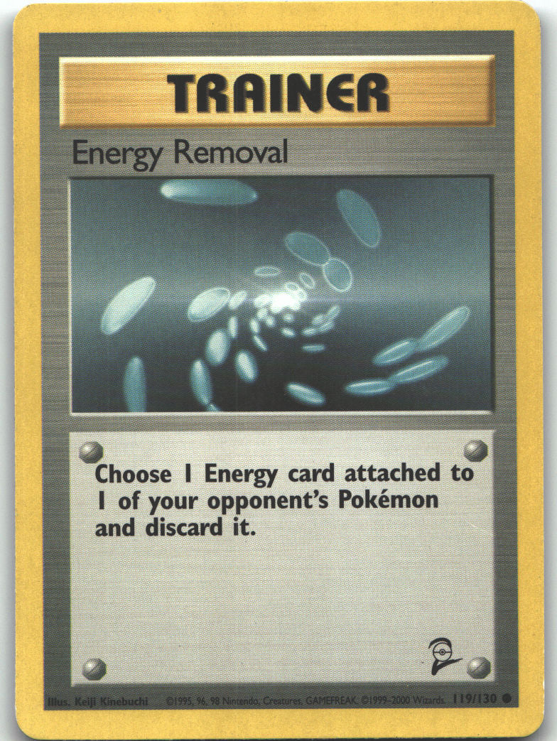 Energy Removal