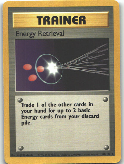 Energy Retrieval
