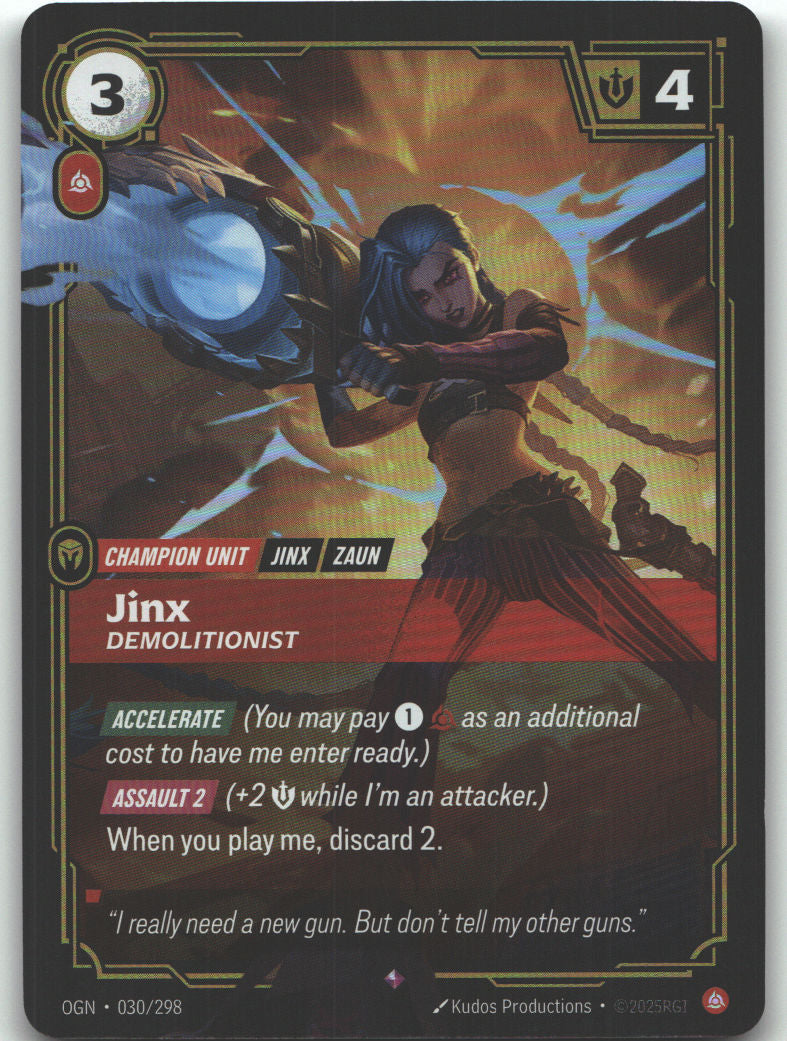 Jinx, Demolitionist | Near Mint / English / Foil