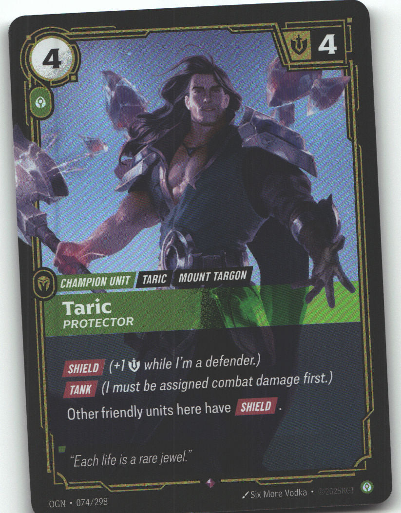 Taric, Protector | Near Mint / English / Foil