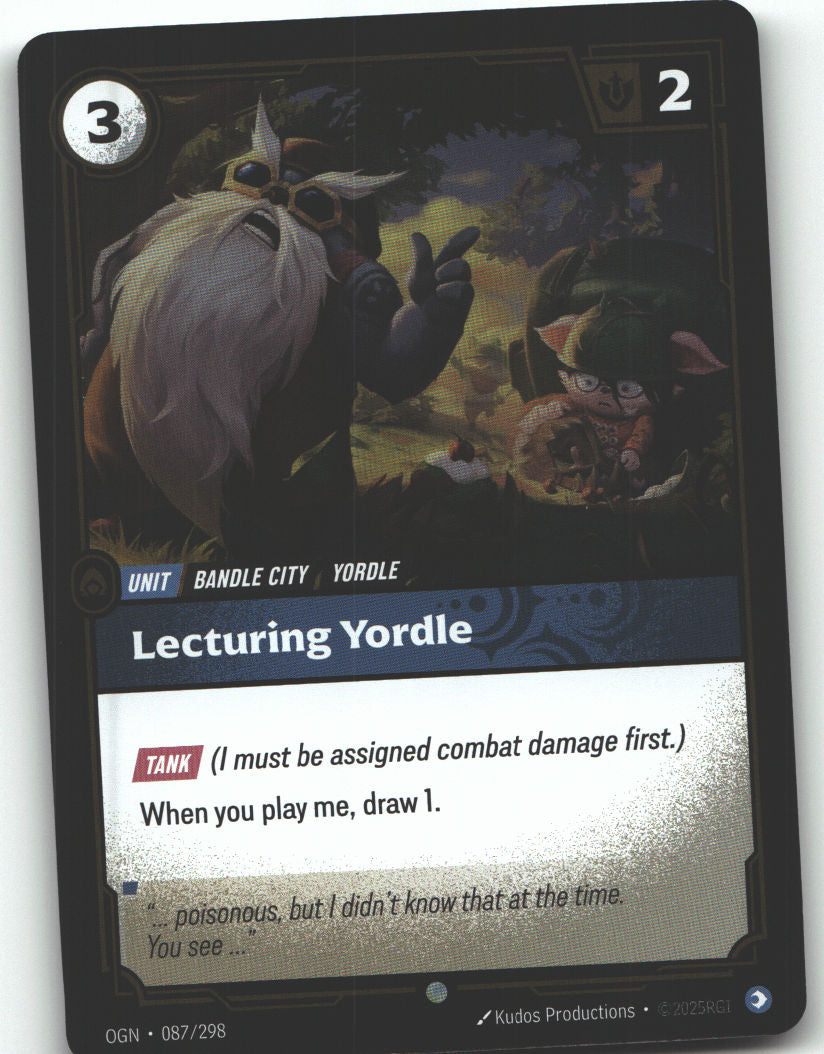 Lecturing Yordle