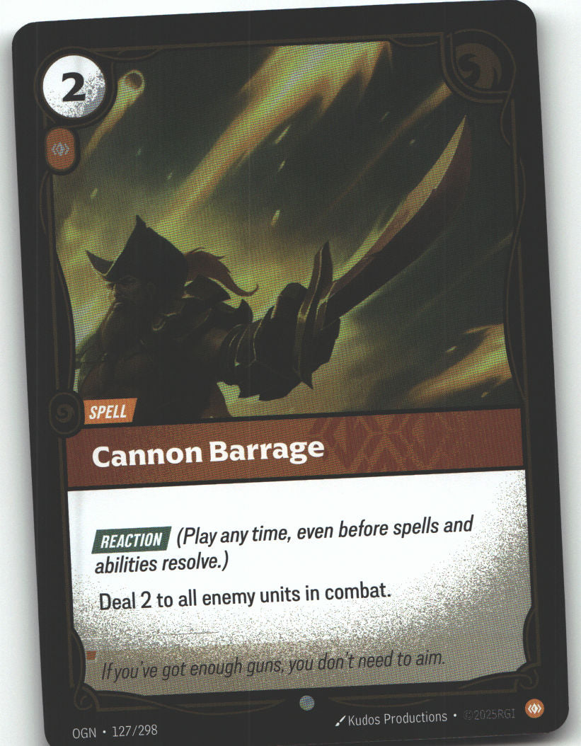 Cannon Barrage