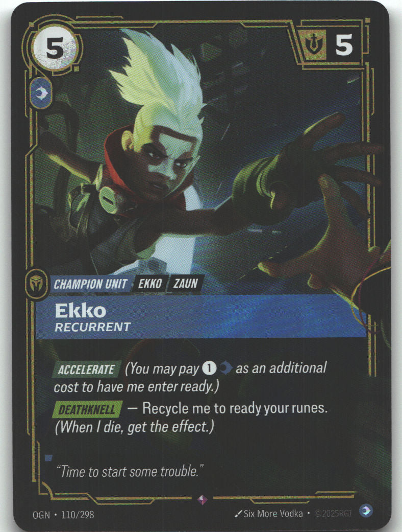 Ekko, Recurrent