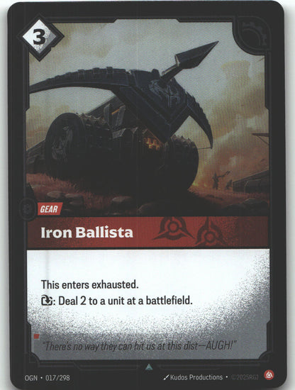 Iron Ballista