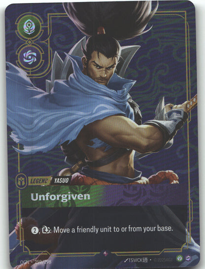 Yasuo, Unforgiven