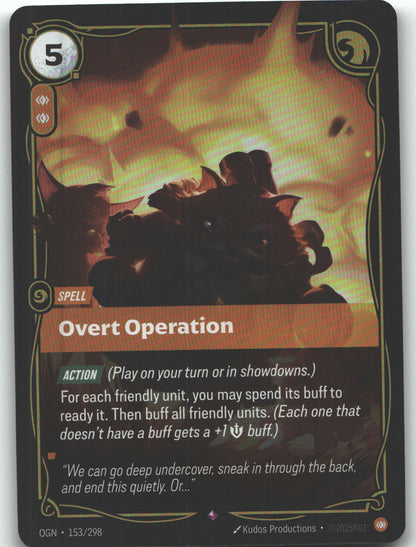 Overt Operation