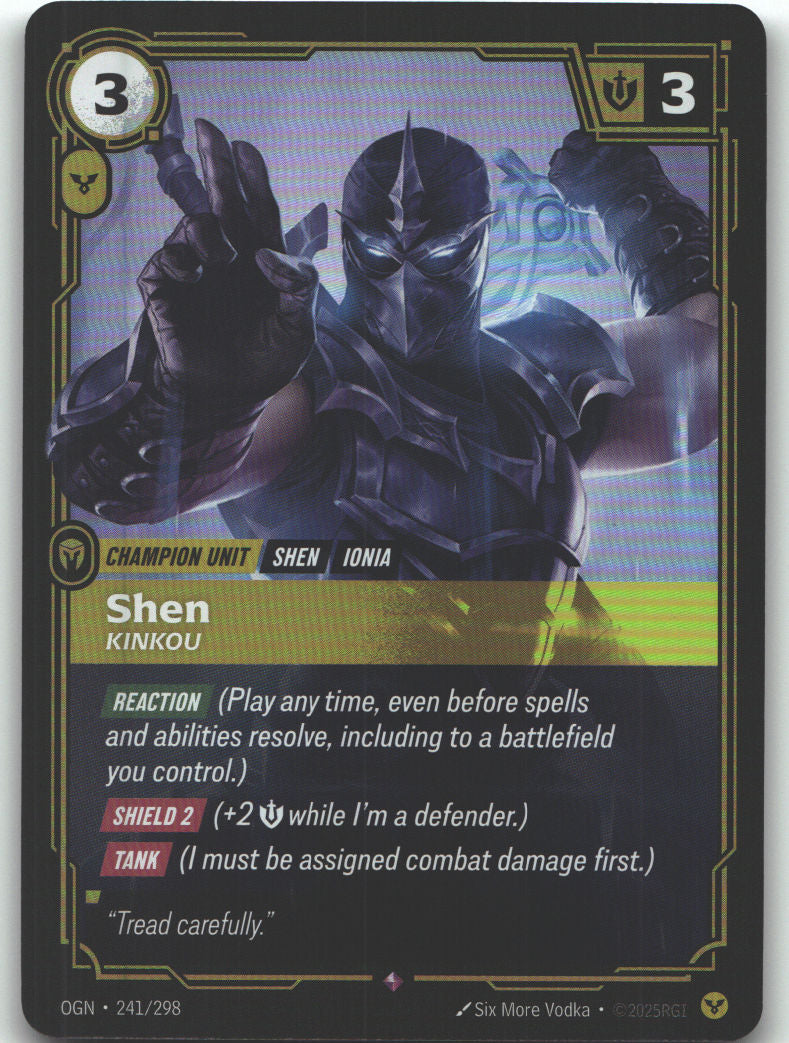 Shen, Kinkou