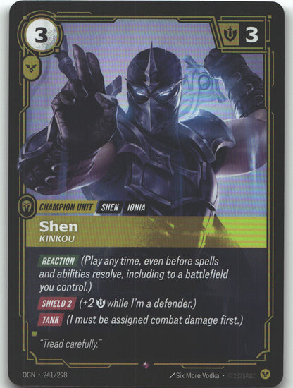 Shen, Kinkou