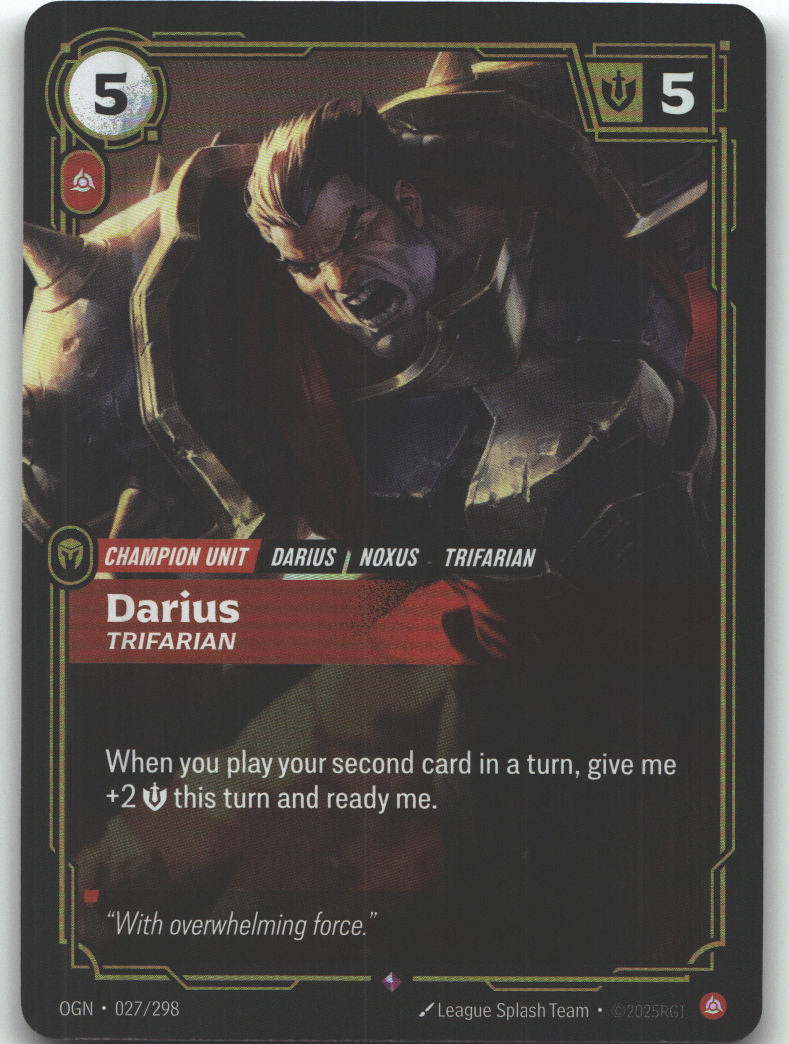 Darius, Trifarian