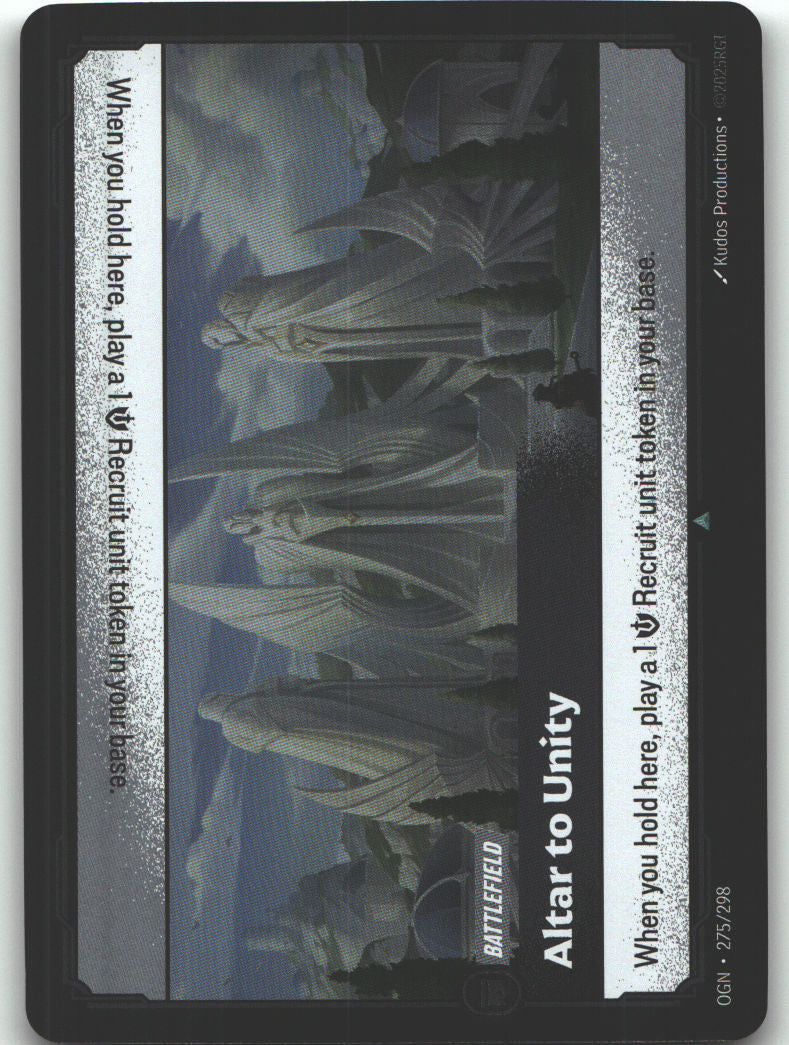 Altar to Unity