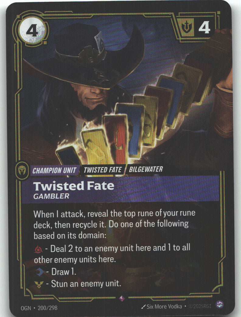 Twisted Fate, Gambler