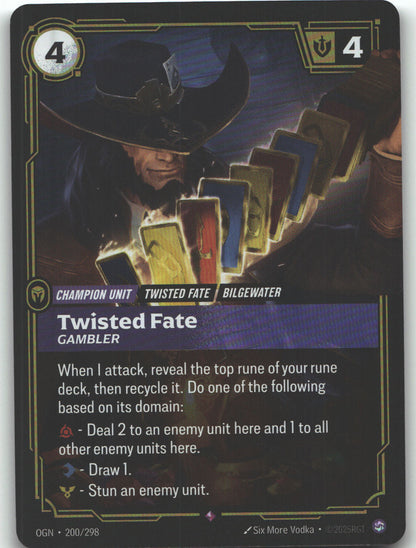 Twisted Fate, Gambler