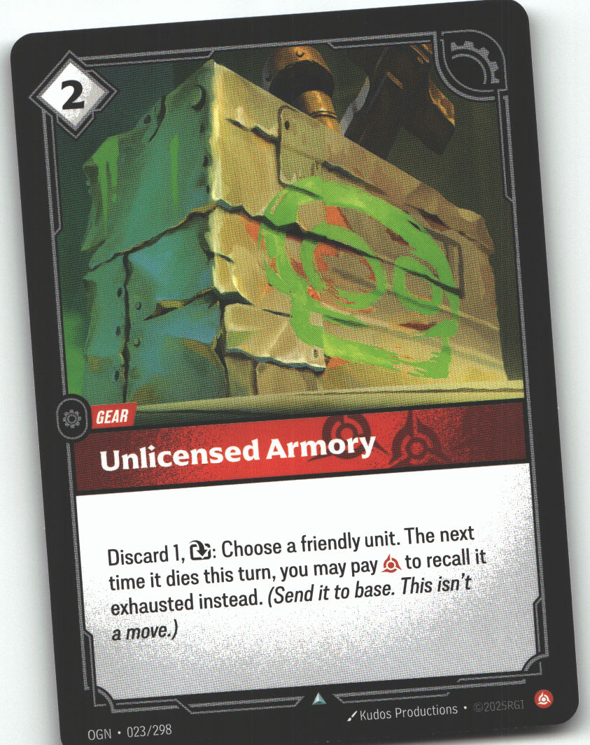 Unlicensed Armory