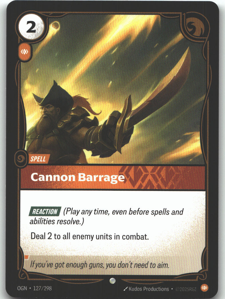 Cannon Barrage