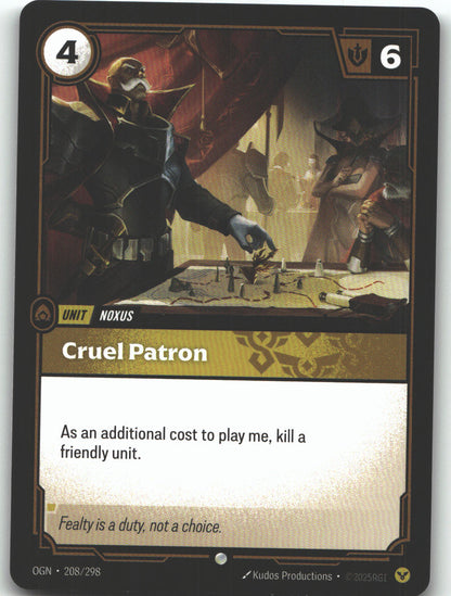 Cruel Patron