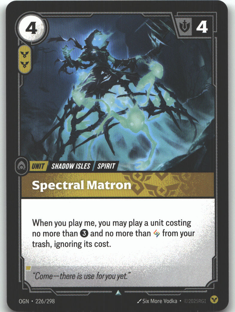 Spectral Matron