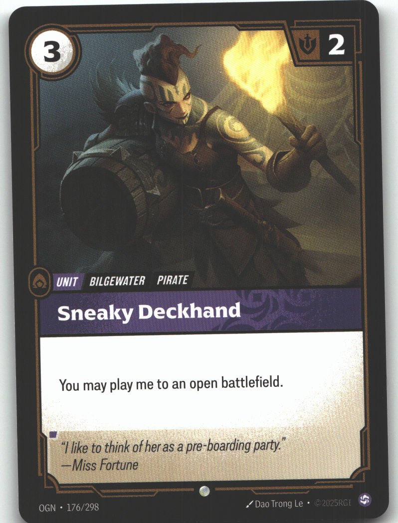 Sneaky Deckhand