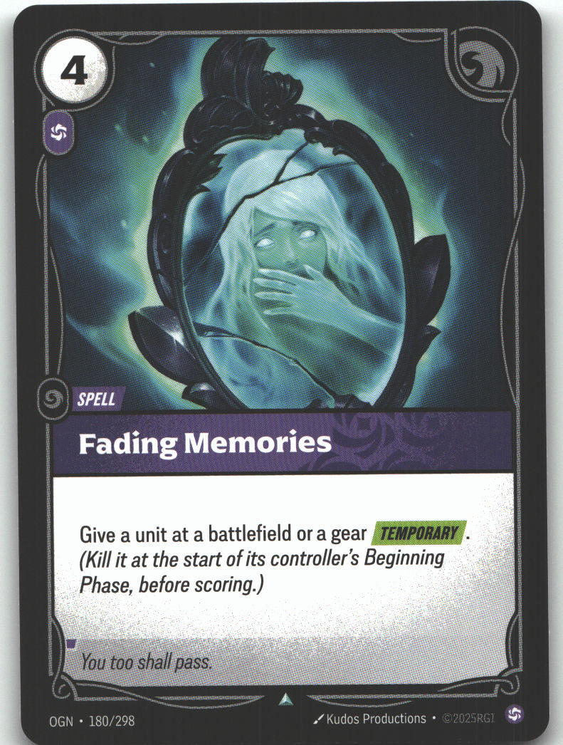 Fading Memories