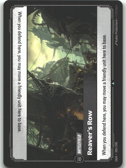 Reaver's Row