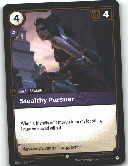 Stealthy Pursuer