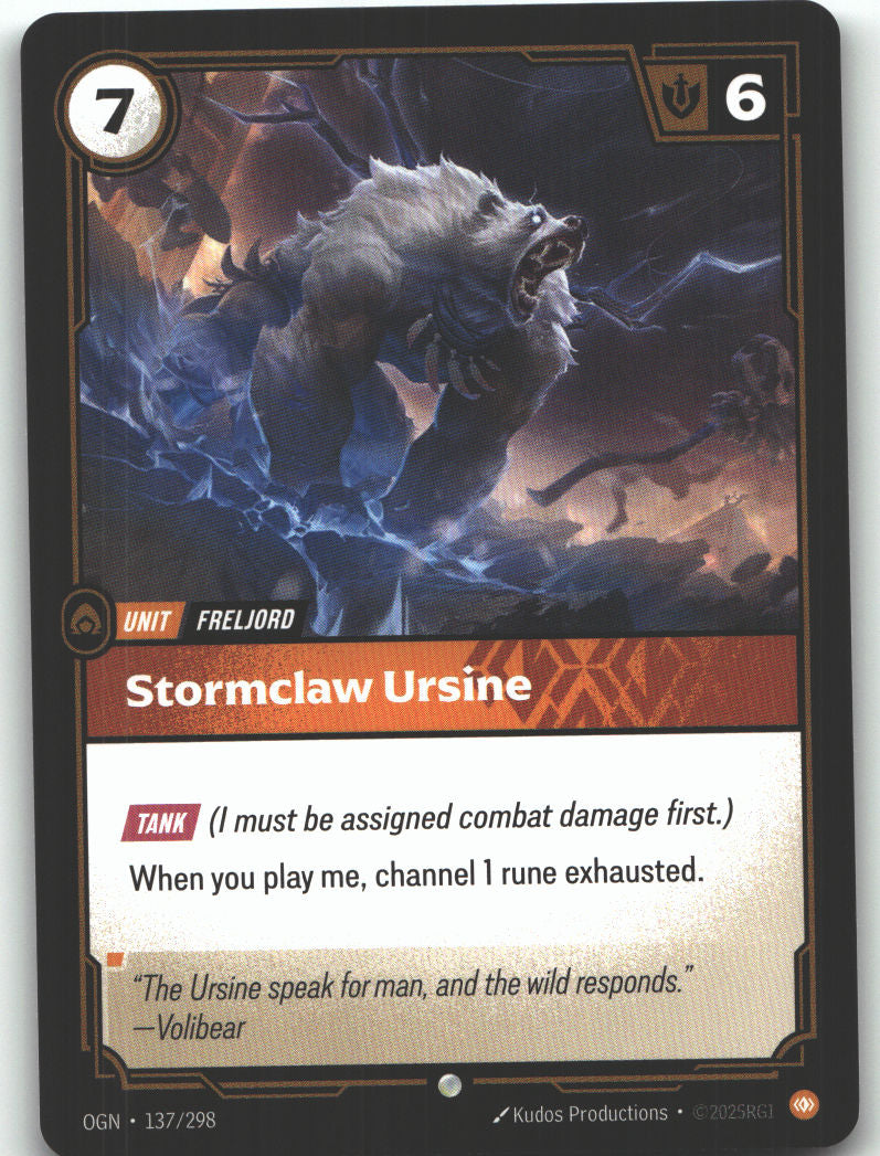 Stormclaw Ursine