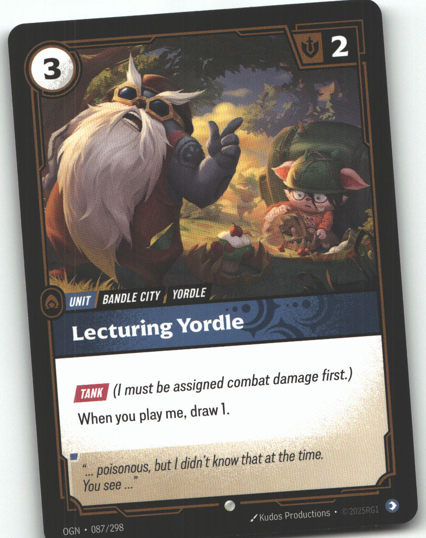 Lecturing Yordle