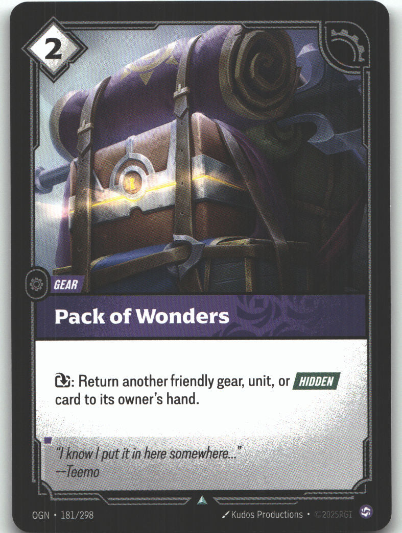 Pack of Wonders