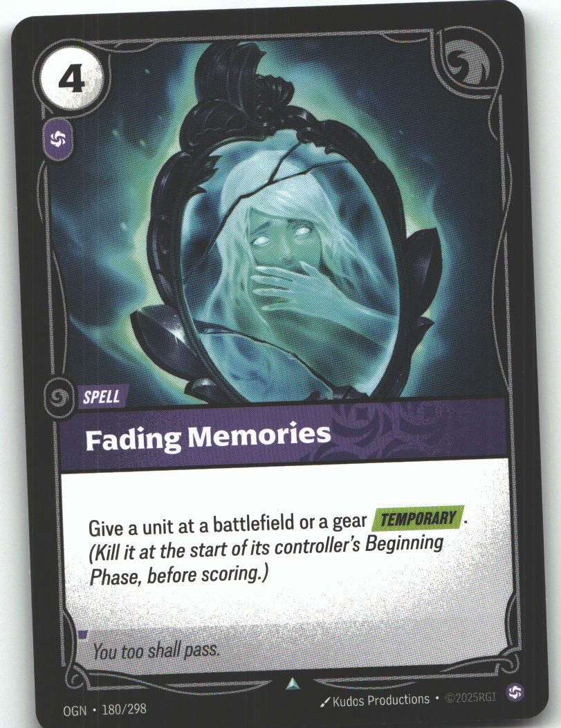 Fading Memories