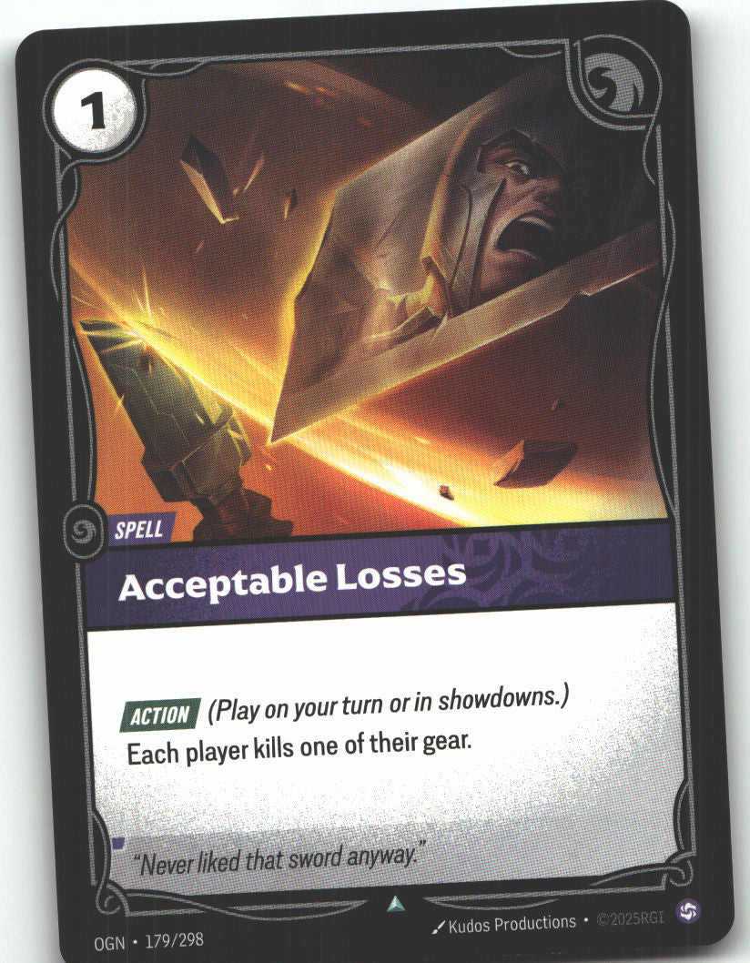 Acceptable Losses