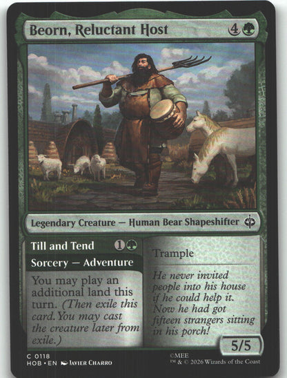 Beorn, Reluctant Host