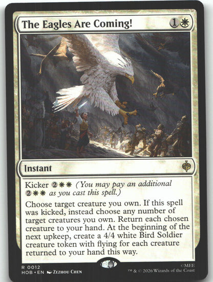 The Eagles Are Coming!