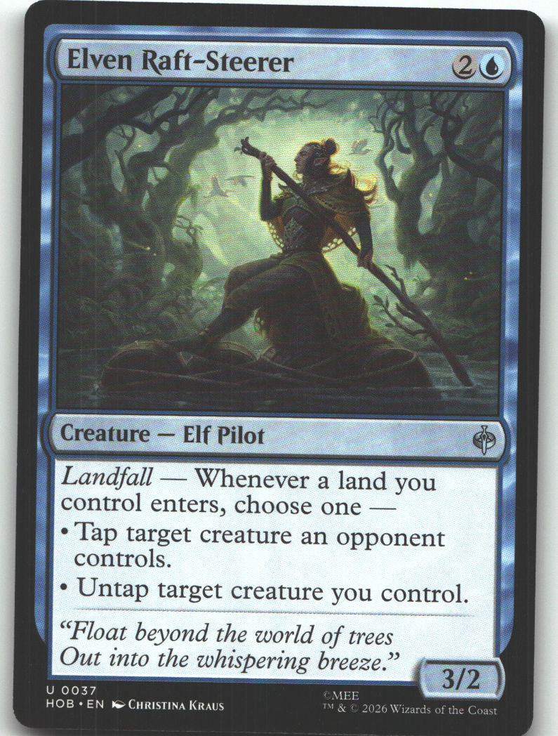 Elven Raft-Steerer