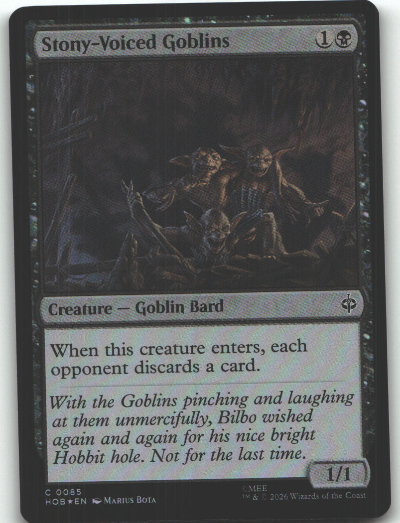 Stony-Voiced Goblins