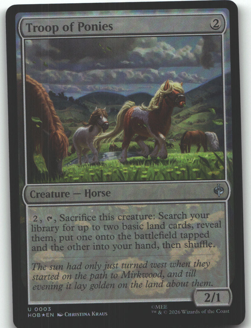 Troop of Ponies