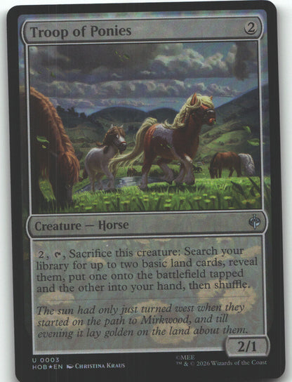 Troop of Ponies