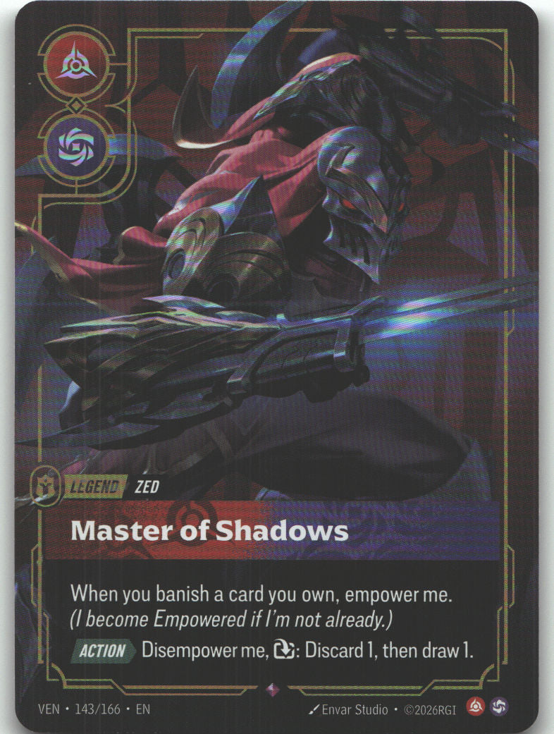 Zed, Master of Shadows