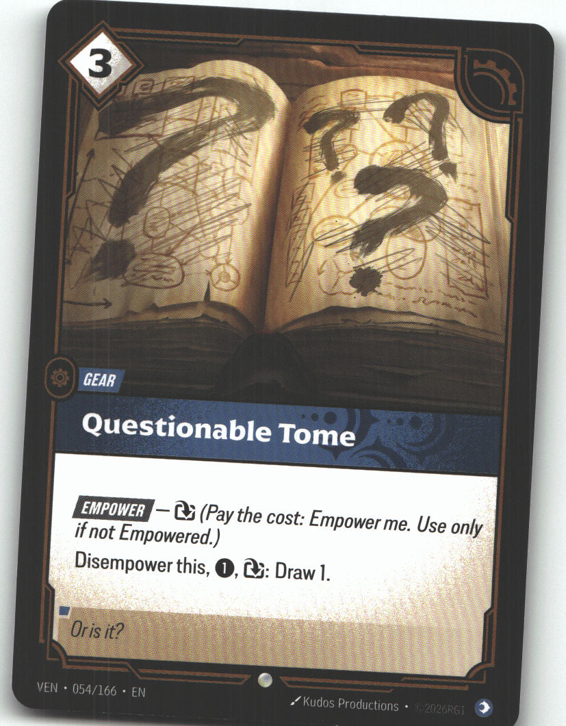 Questionable Tome