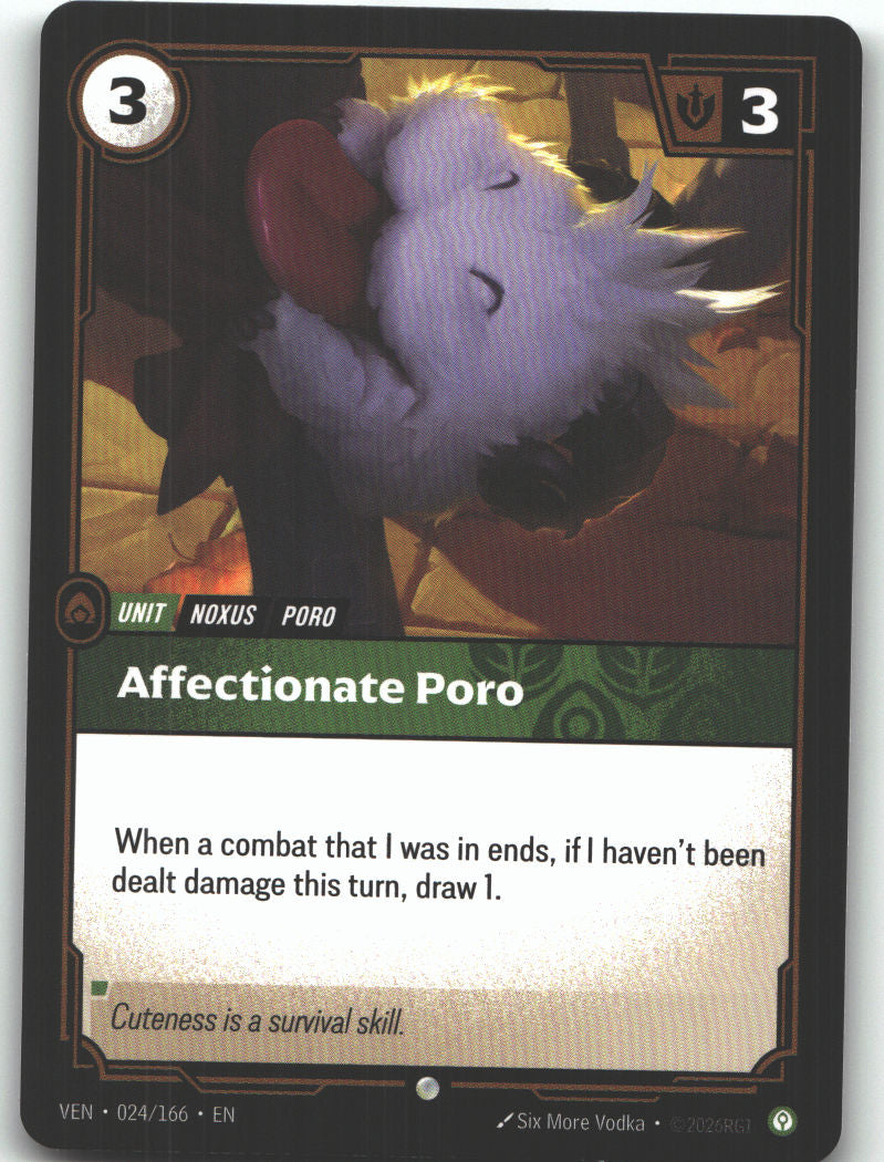 Affectionate Poro