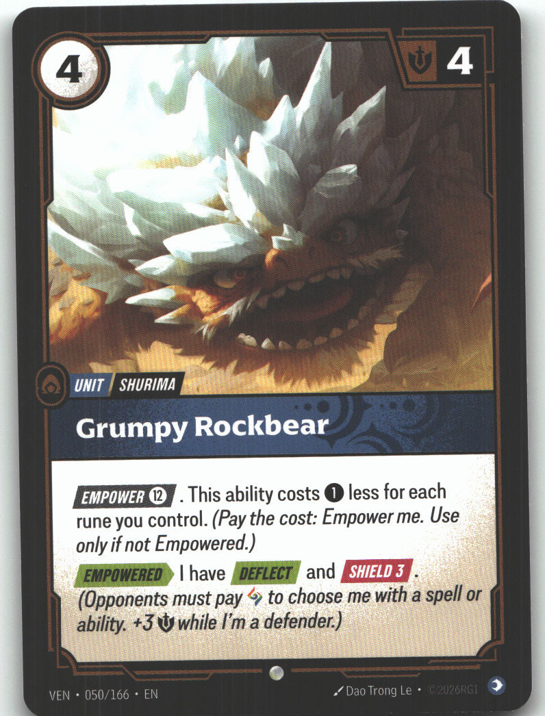 Grumpy Rockbear