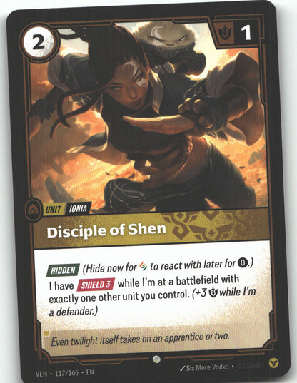 Disciple of Shen