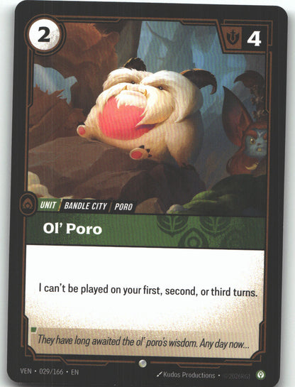 Ol' Poro