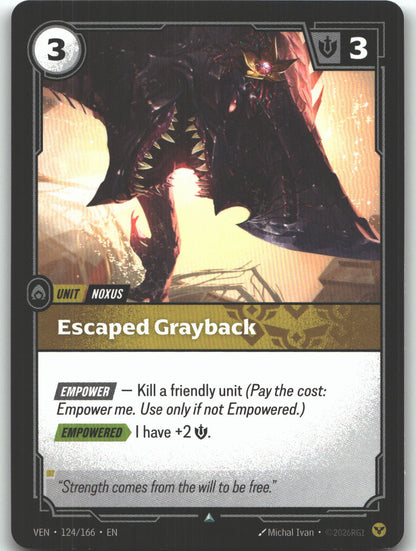 Escaped Grayback